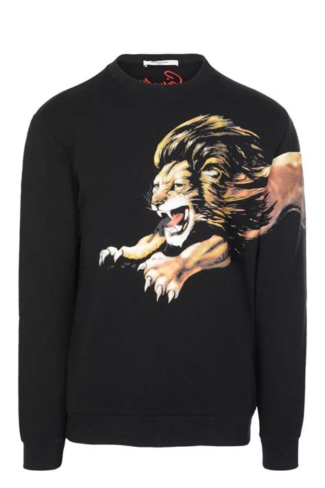 givenchy leo printed sweatshirt